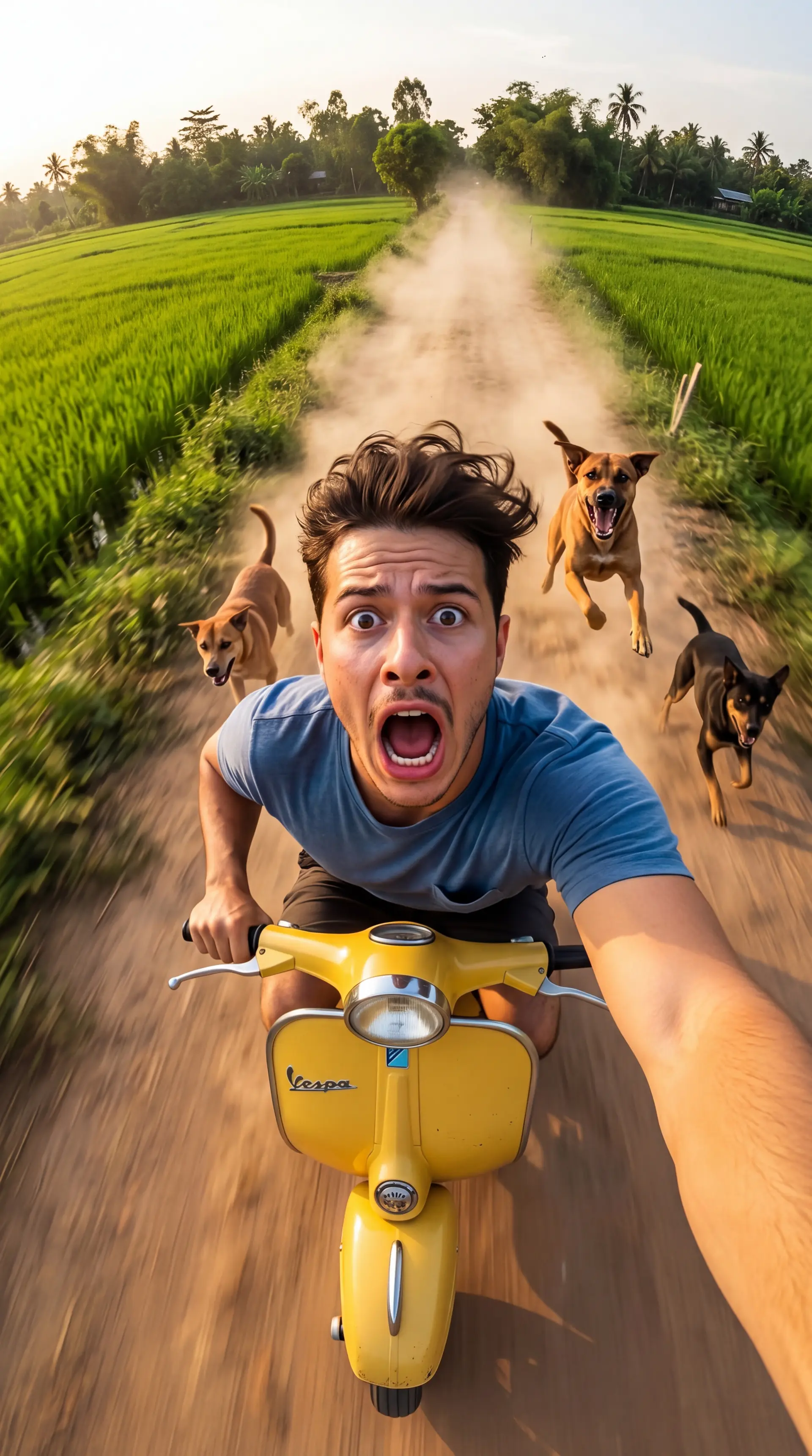 Побег на Vespa